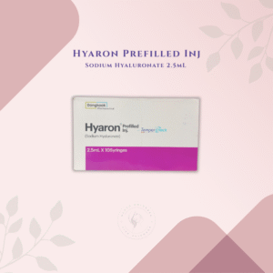 Hyaron Prefilled Inj (Sodium Hyaluronate 2.5mL) - Revitalize Your Skin with the Power of Deep Hydration