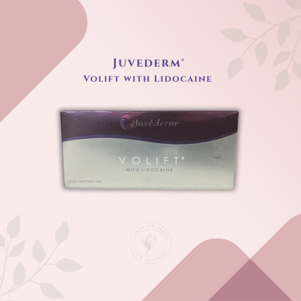 Juvederm® Volift with Lidocaine 100% Authentic, CE-Certified Dermal Filler