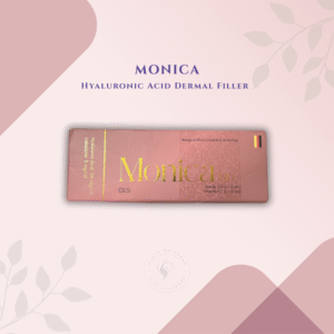 Monica Filler Premium Cross-Linked Hyaluronic Acid Dermal Filler for Face & Lips